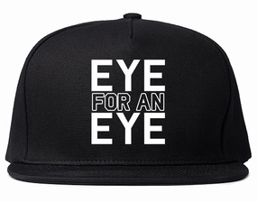 Eye For An Eye Mens Snapback Hat