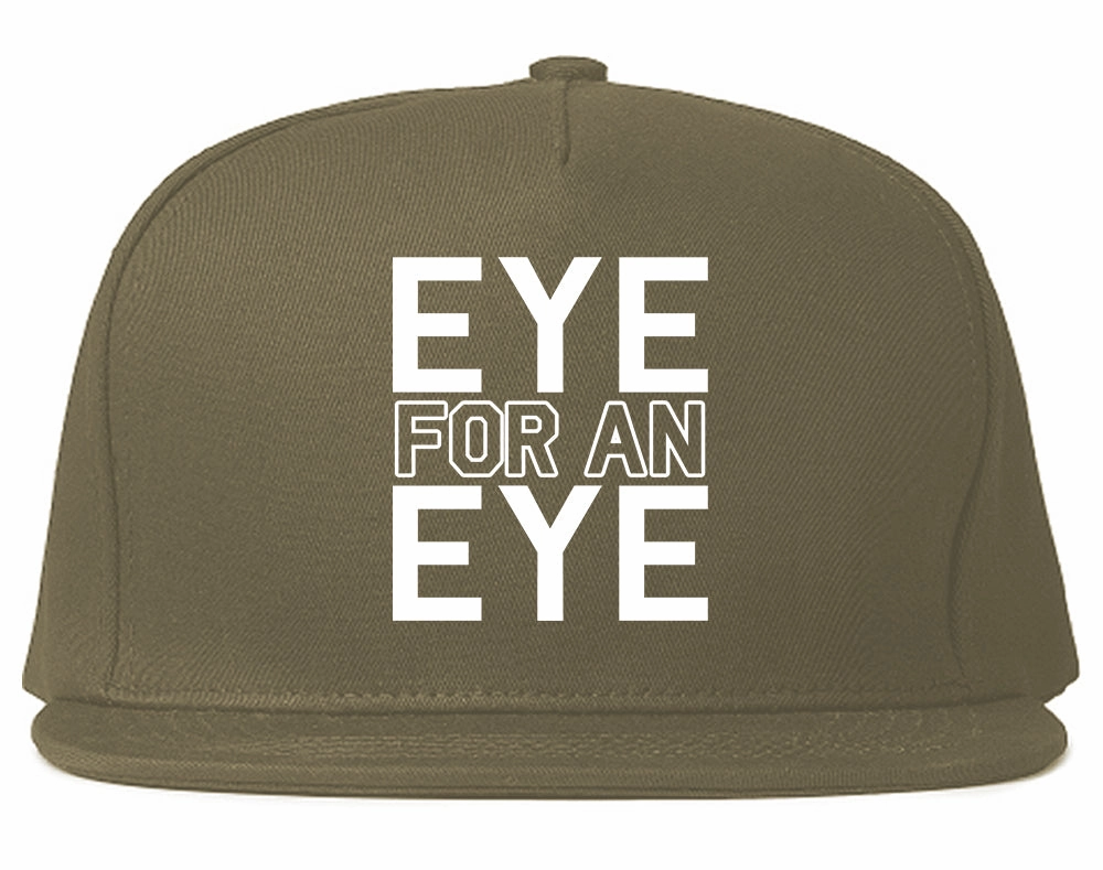 Eye For An Eye Mens Snapback Hat