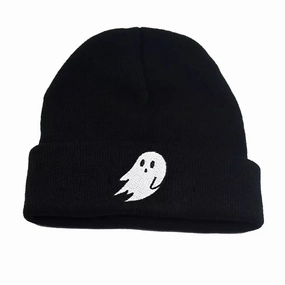 Fading Ghost Black Beanie