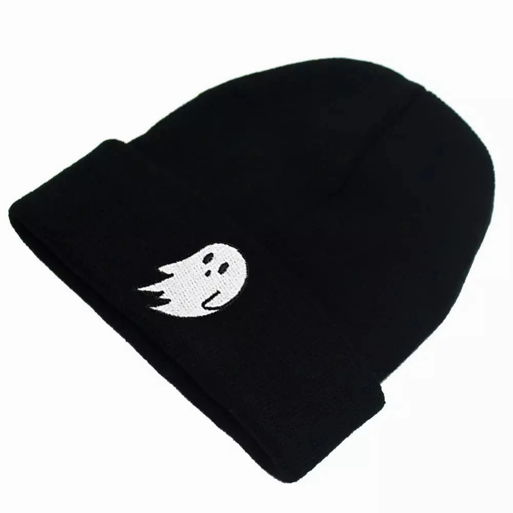 Fading Ghost Black Beanie
