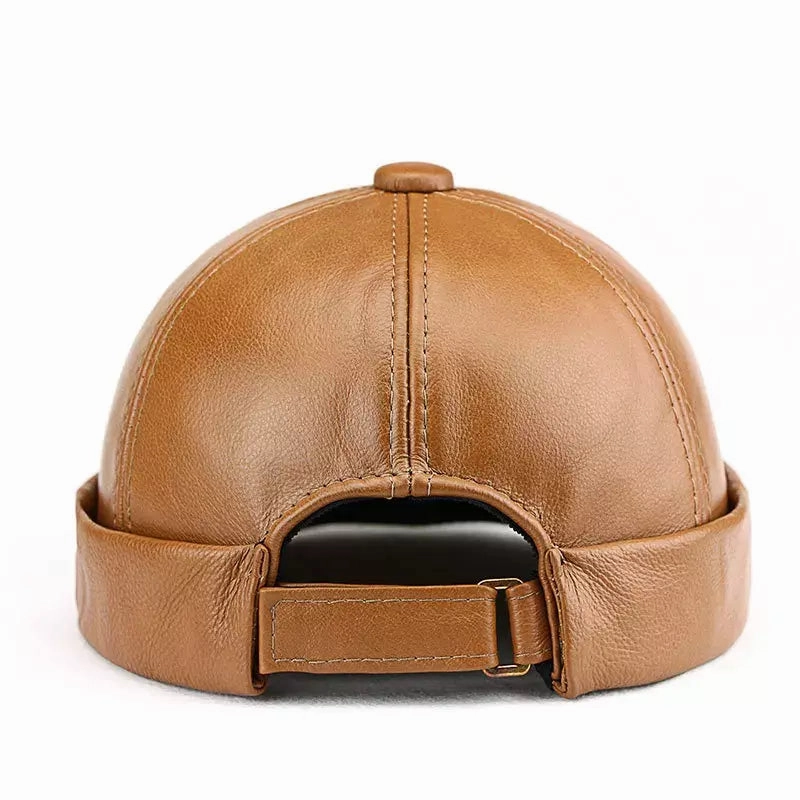 Fairbury Genuine Leather Docker Cap