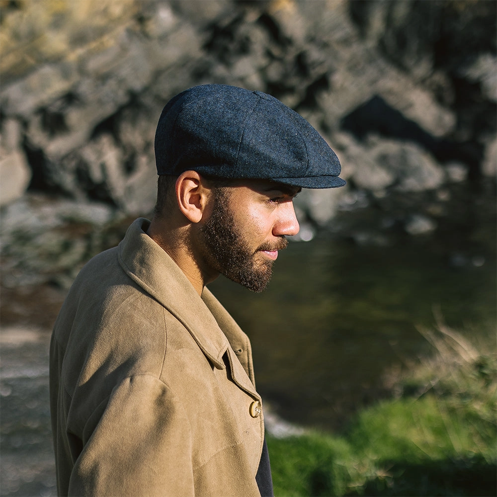 Falconbrook Newsboy Cap - Navy Blue