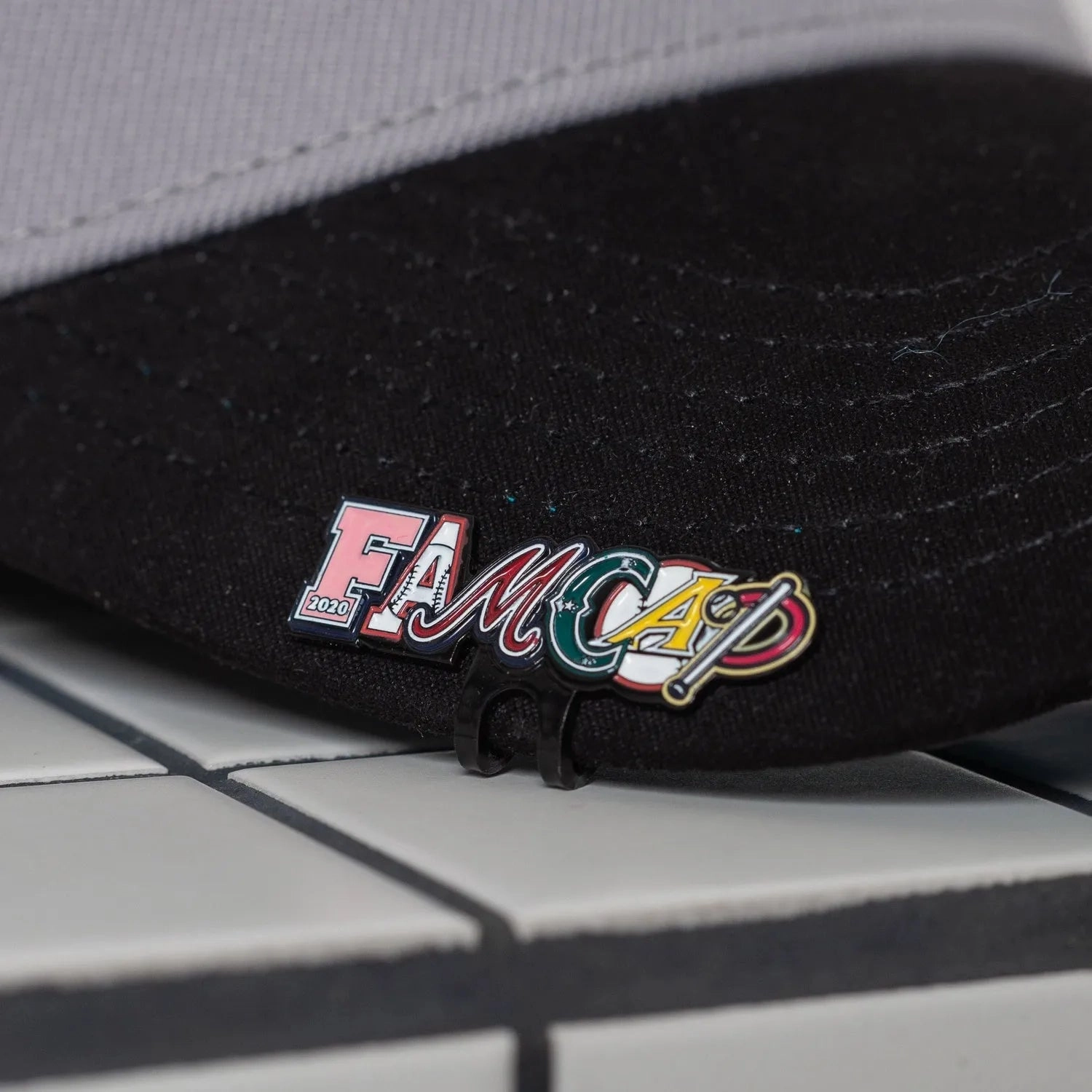 FAM.CAP SNAPBACK "C" CAP 4TH ANNIVERSARY TWO TONE / TEAL GREEN UV