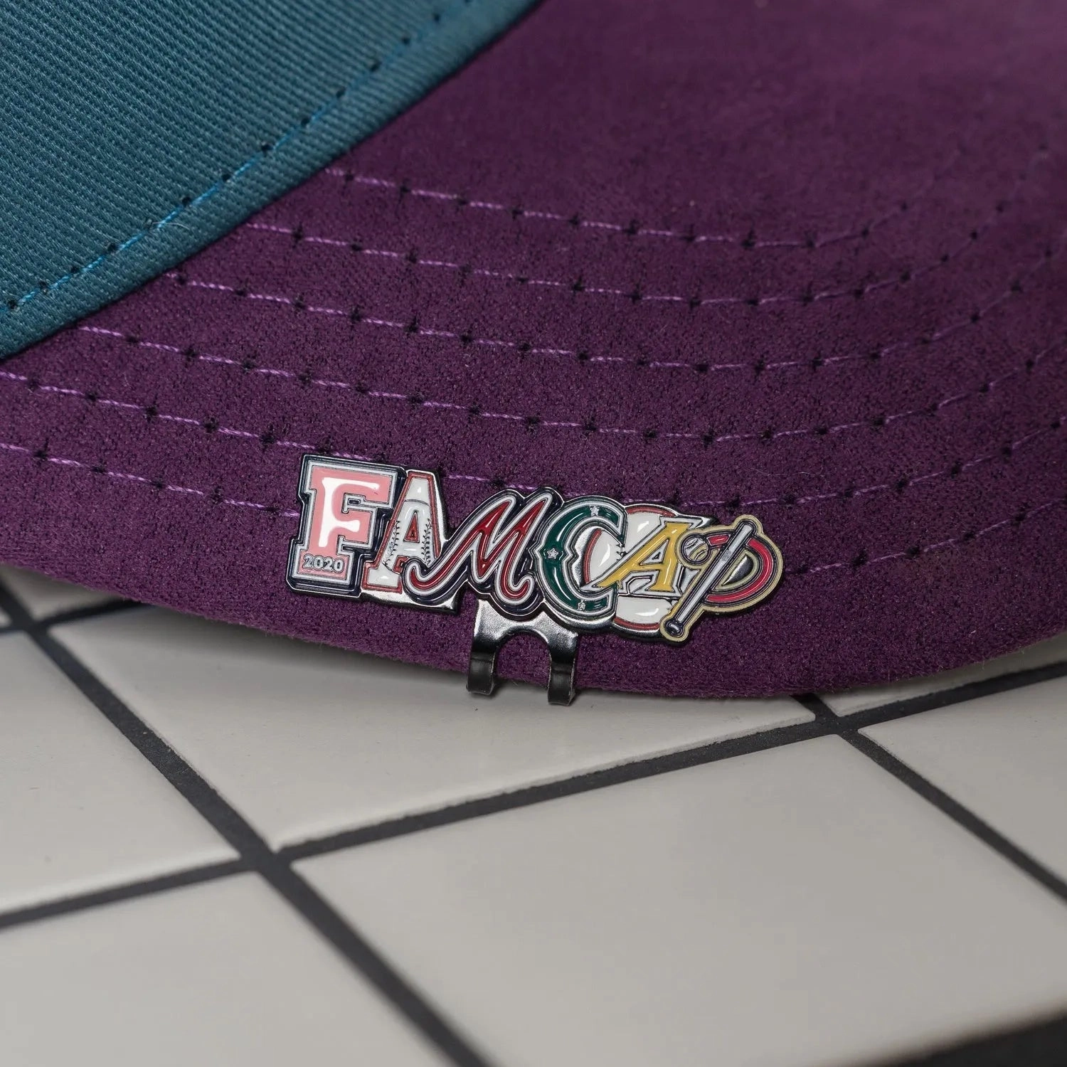 FAM.CAP SNAPBACK "F" CAP 4TH ANNIVERSARY TWO TONE / GREY UV