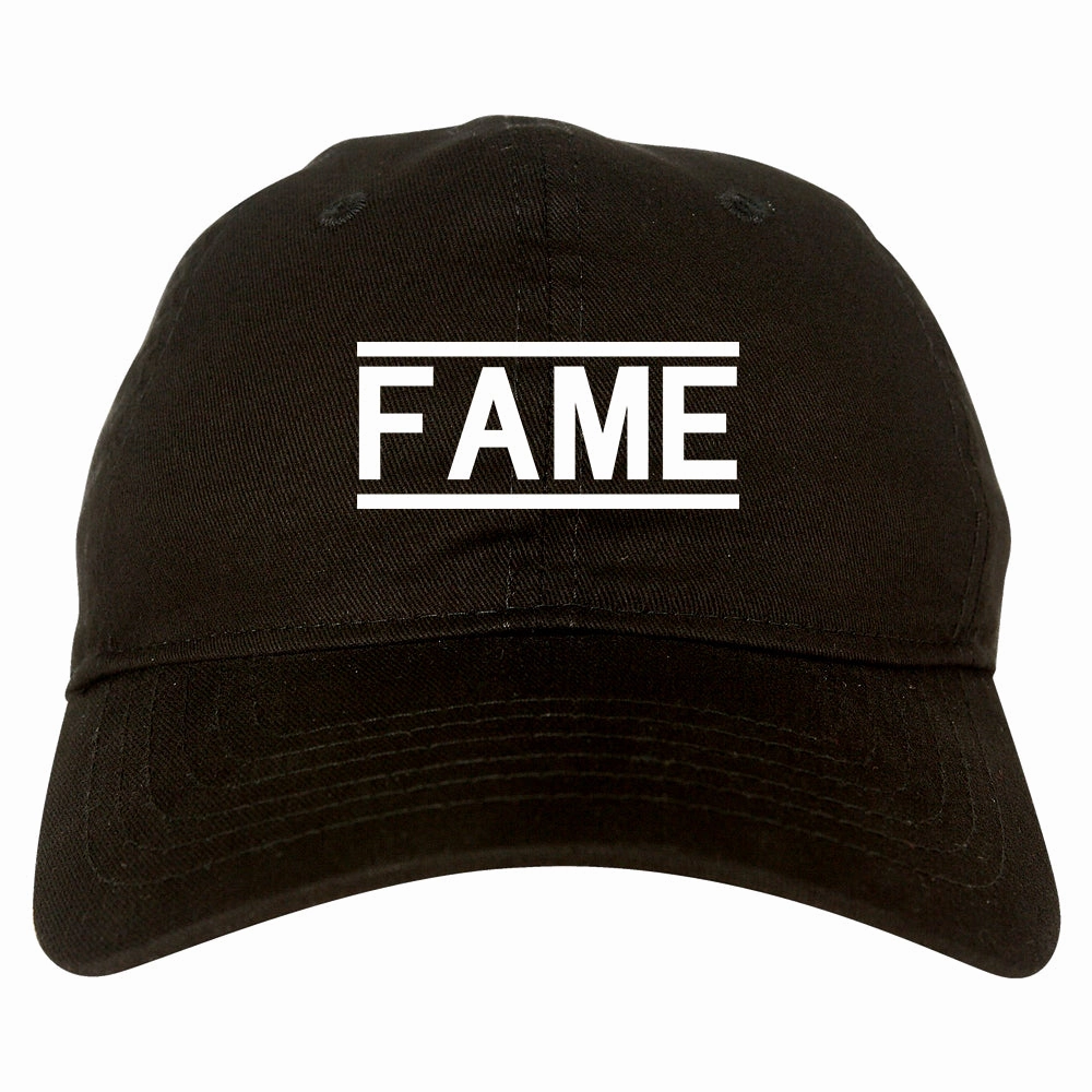 Fame Famous Mens Dad Hat Baseball Cap