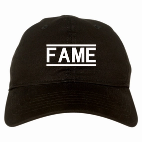 Fame Famous Mens Dad Hat Baseball Cap