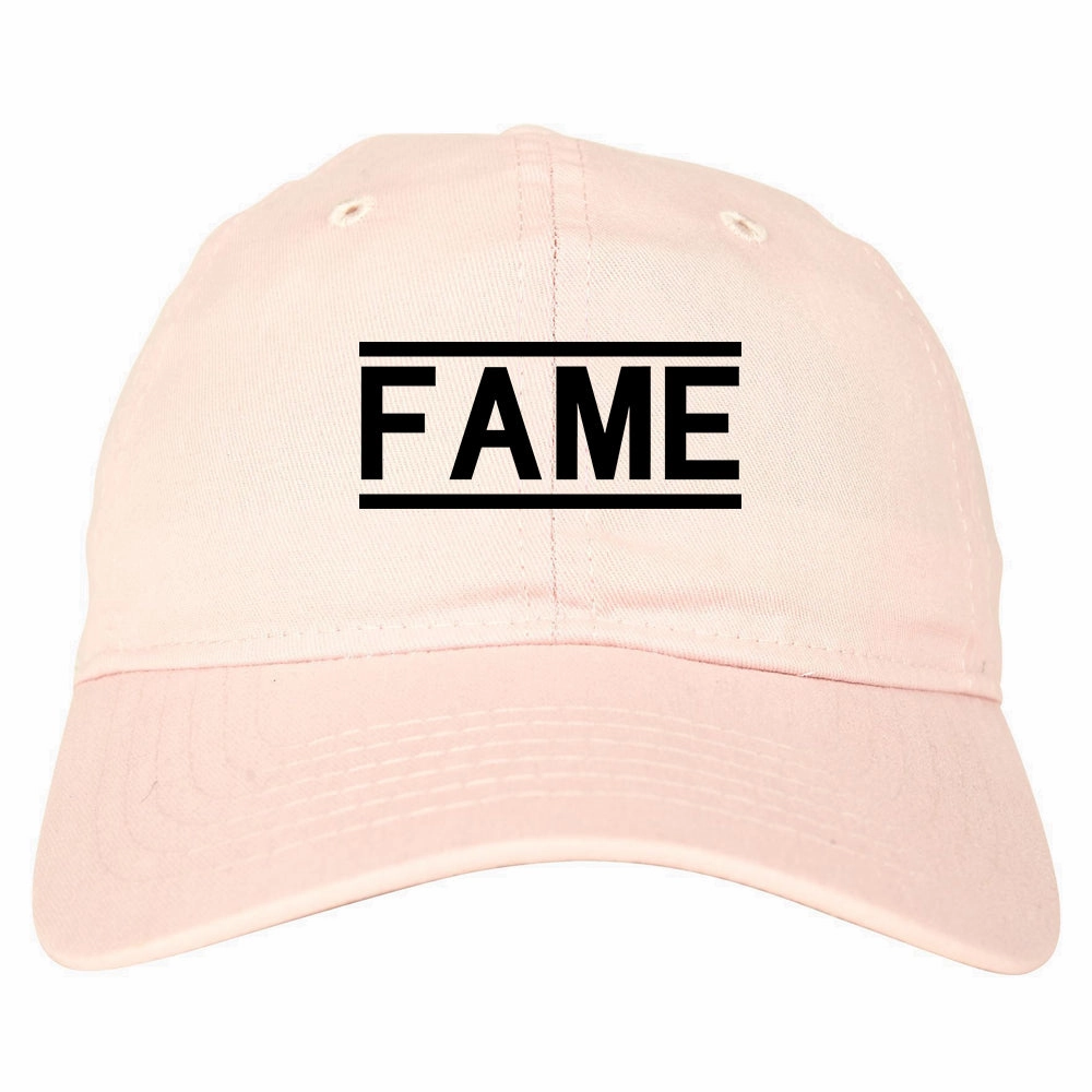Fame Famous Mens Dad Hat Baseball Cap