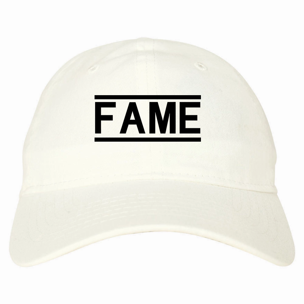 Fame Famous Mens Dad Hat Baseball Cap