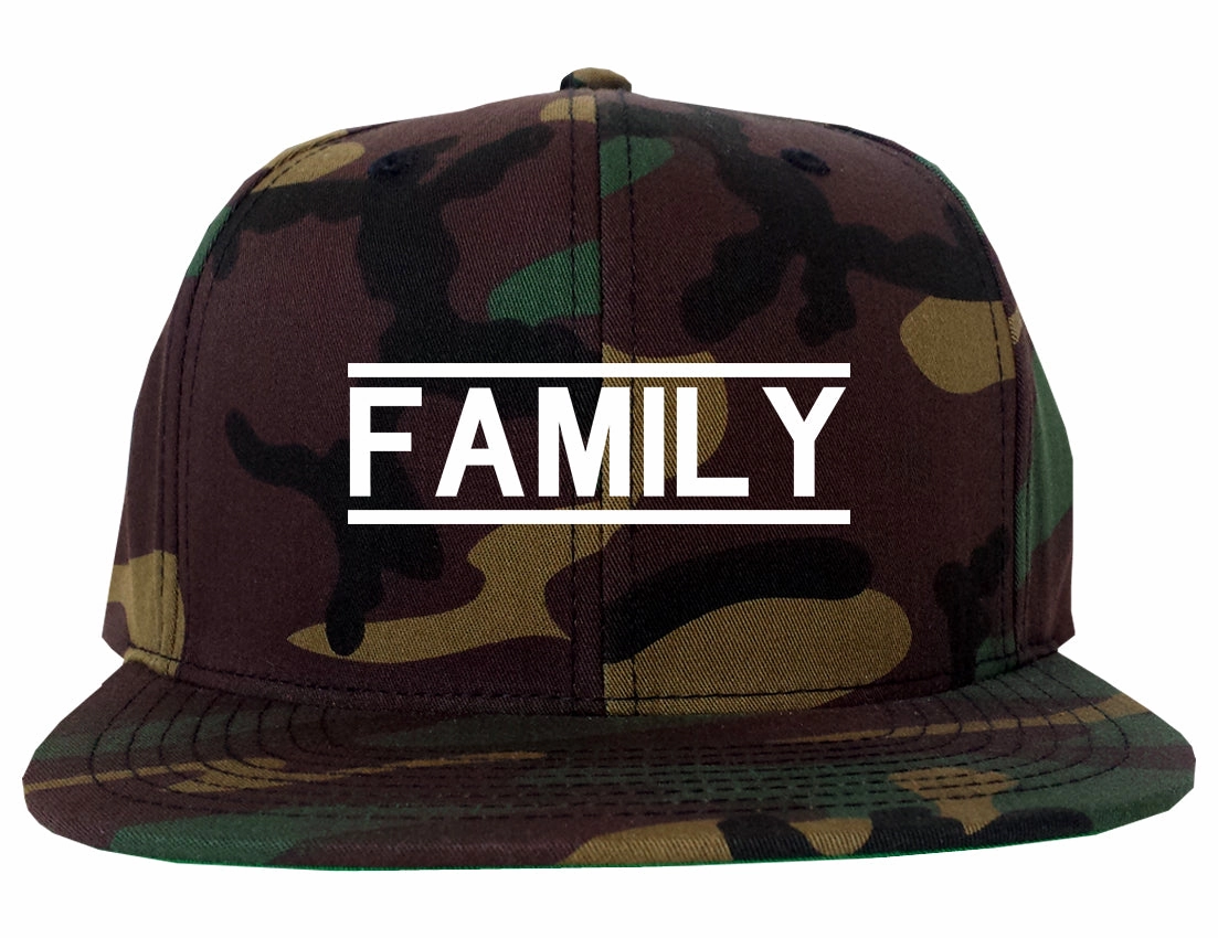 Family Fam Squad Mens Snapback Hat