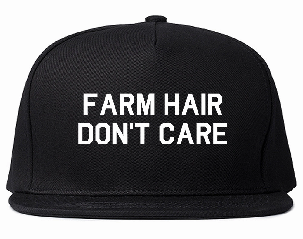 Farm Hair Dont Care Mens Snapback Hat