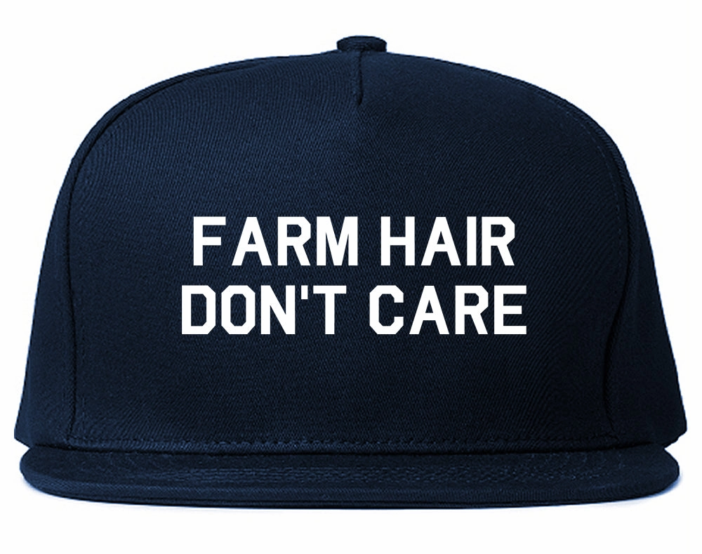 Farm Hair Dont Care Mens Snapback Hat