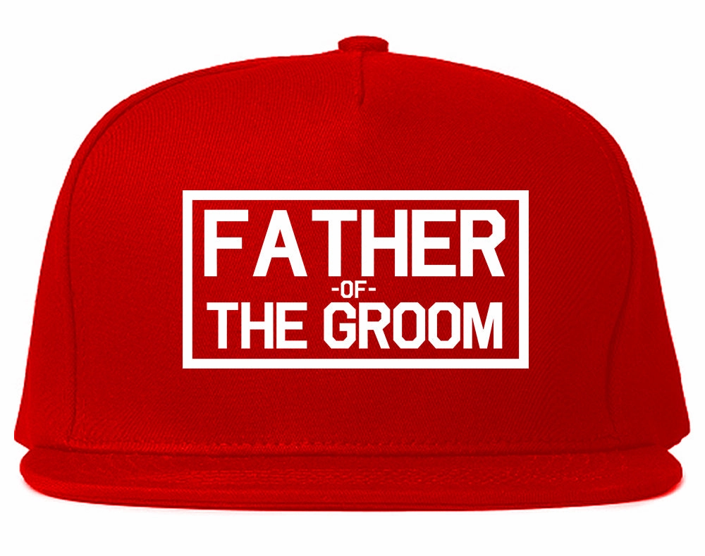 Father Of The Groom Mens Snapback Hat
