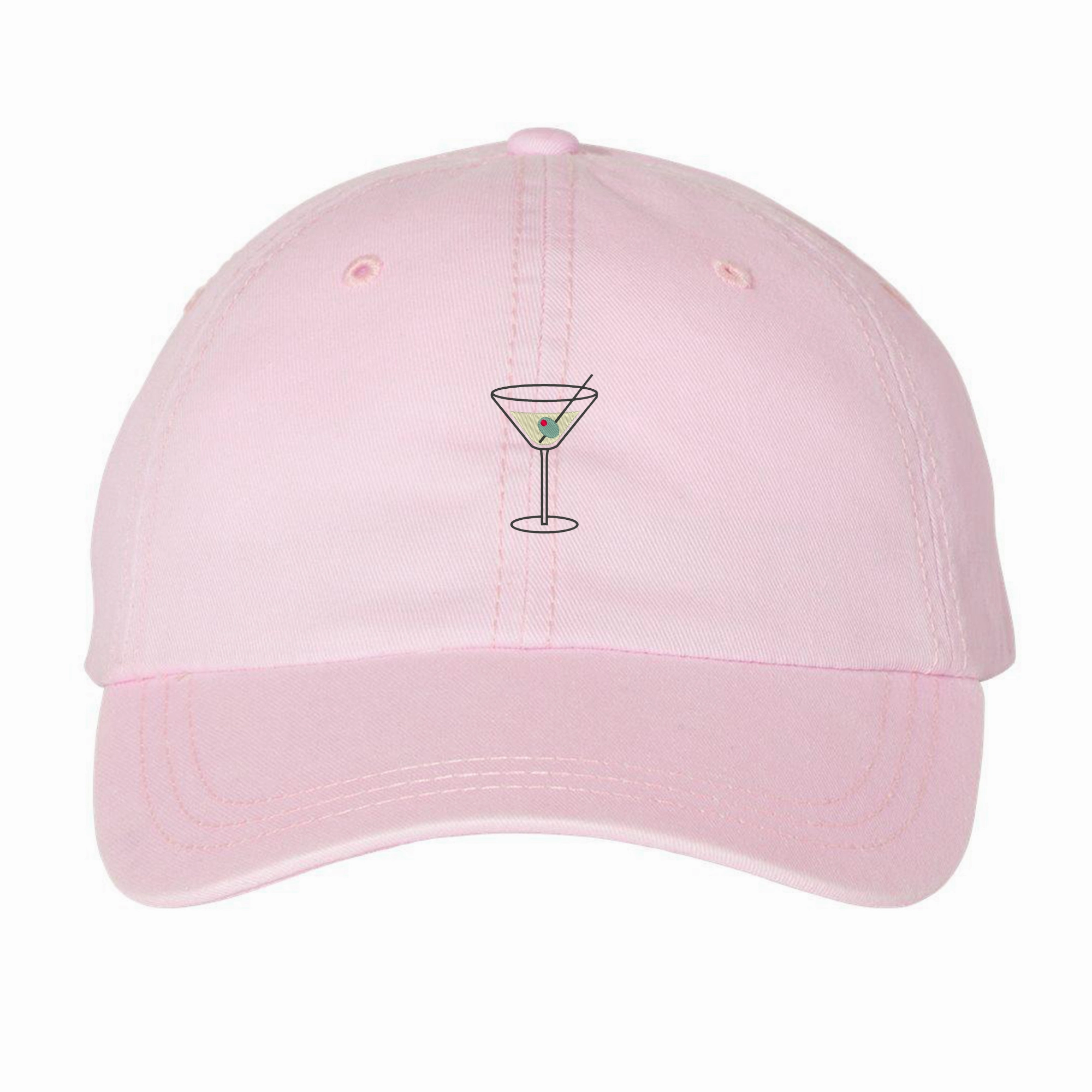 Favorite Cocktail Embroidered Hat