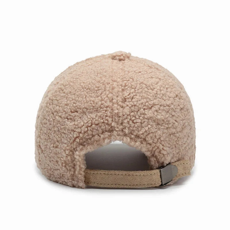 FBXS Winter Fur Cotton Baseball Cap