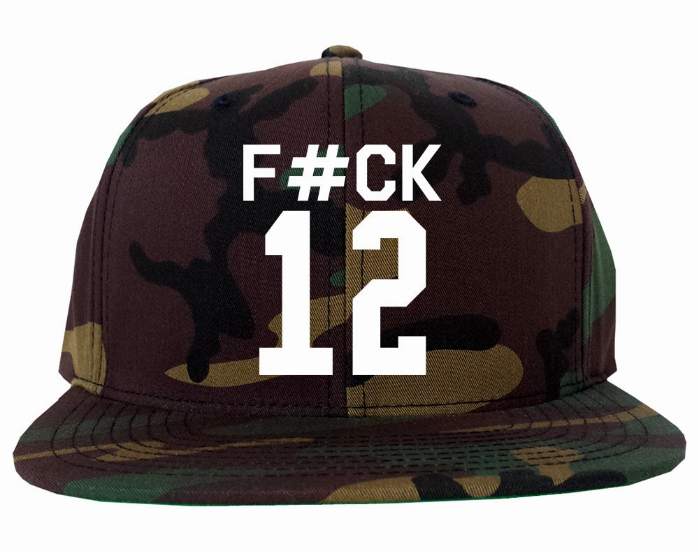 Fck 12 Police Brutality Mens Snapback Hat
