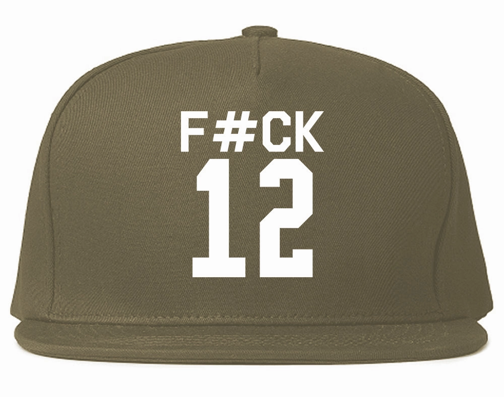 Fck 12 Police Brutality Mens Snapback Hat