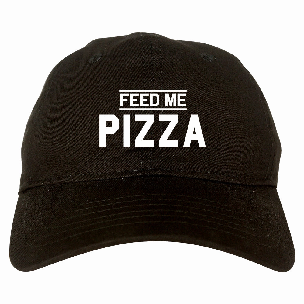 Feed Me Pizza Mens Dad Hat Baseball Cap