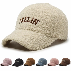 Feelin Winter Fur Baseball Cap