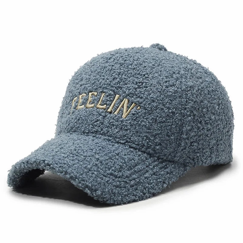 Feelin Winter Fur Baseball Cap