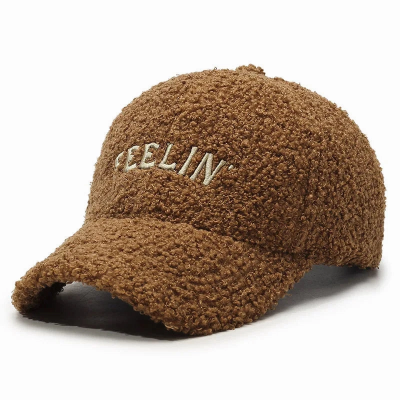 Feelin Winter Fur Baseball Cap