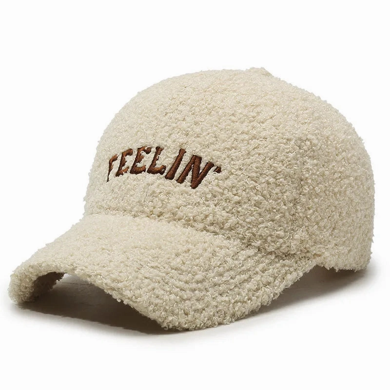Feelin Winter Fur Baseball Cap