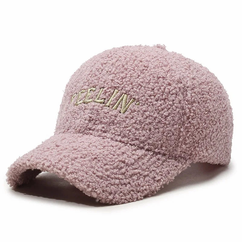 Feelin Winter Fur Baseball Cap