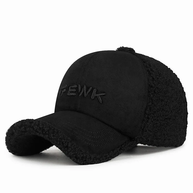 FEWK Winter Fur Baseball Cap