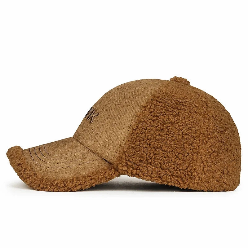 FEWK Winter Fur Baseball Cap