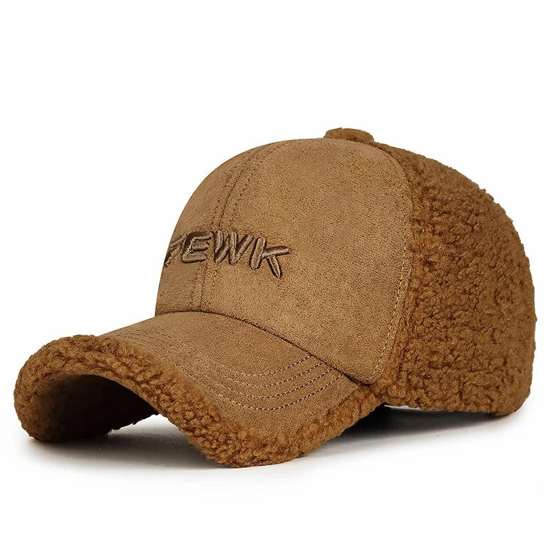 FEWK Winter Fur Baseball Cap