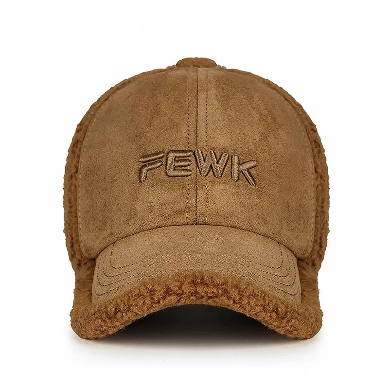 FEWK Winter Fur Baseball Cap