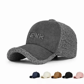 FEWK Winter Fur Baseball Cap