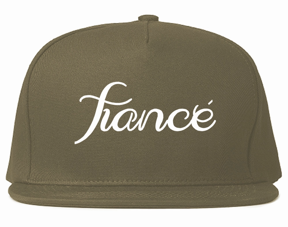 Fiance Engaged Engagement Mens Snapback Hat