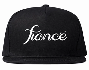 Fiance Engaged Engagement Mens Snapback Hat