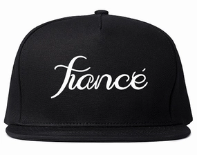 Fiance Engaged Engagement Mens Snapback Hat