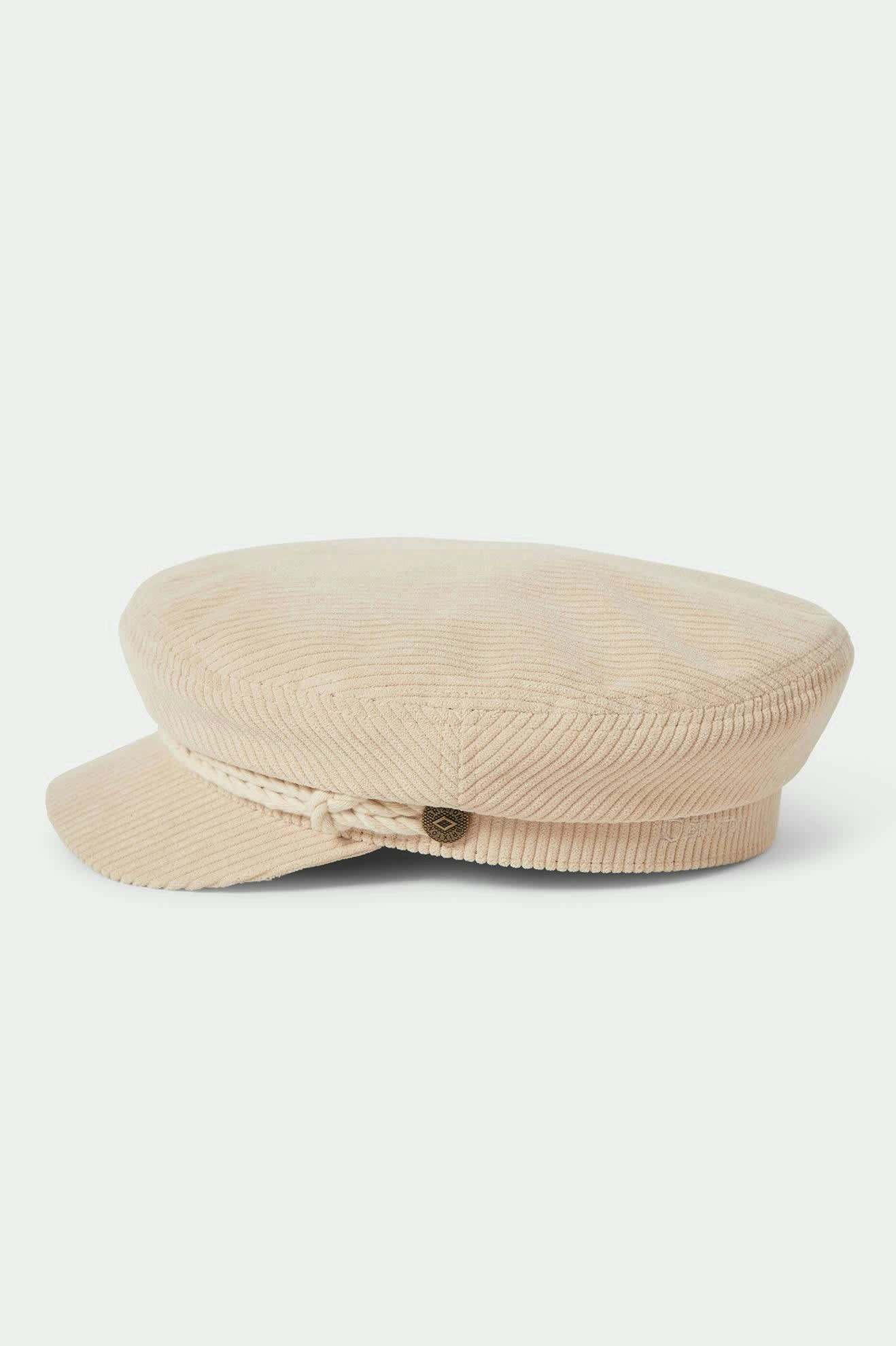 Fiddler Fisherman Cap - Macadamia Cord