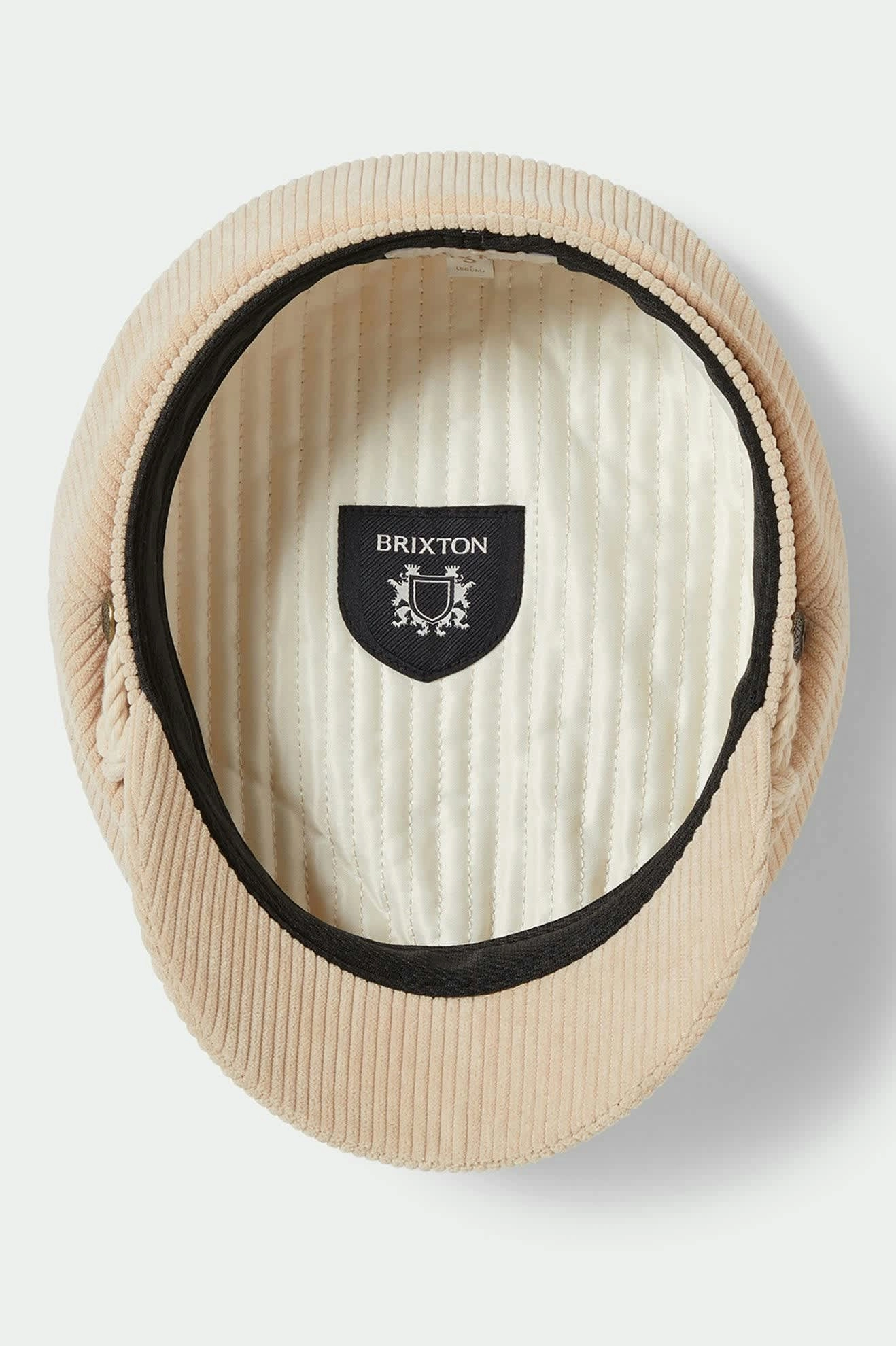Fiddler Fisherman Cap - Macadamia Cord