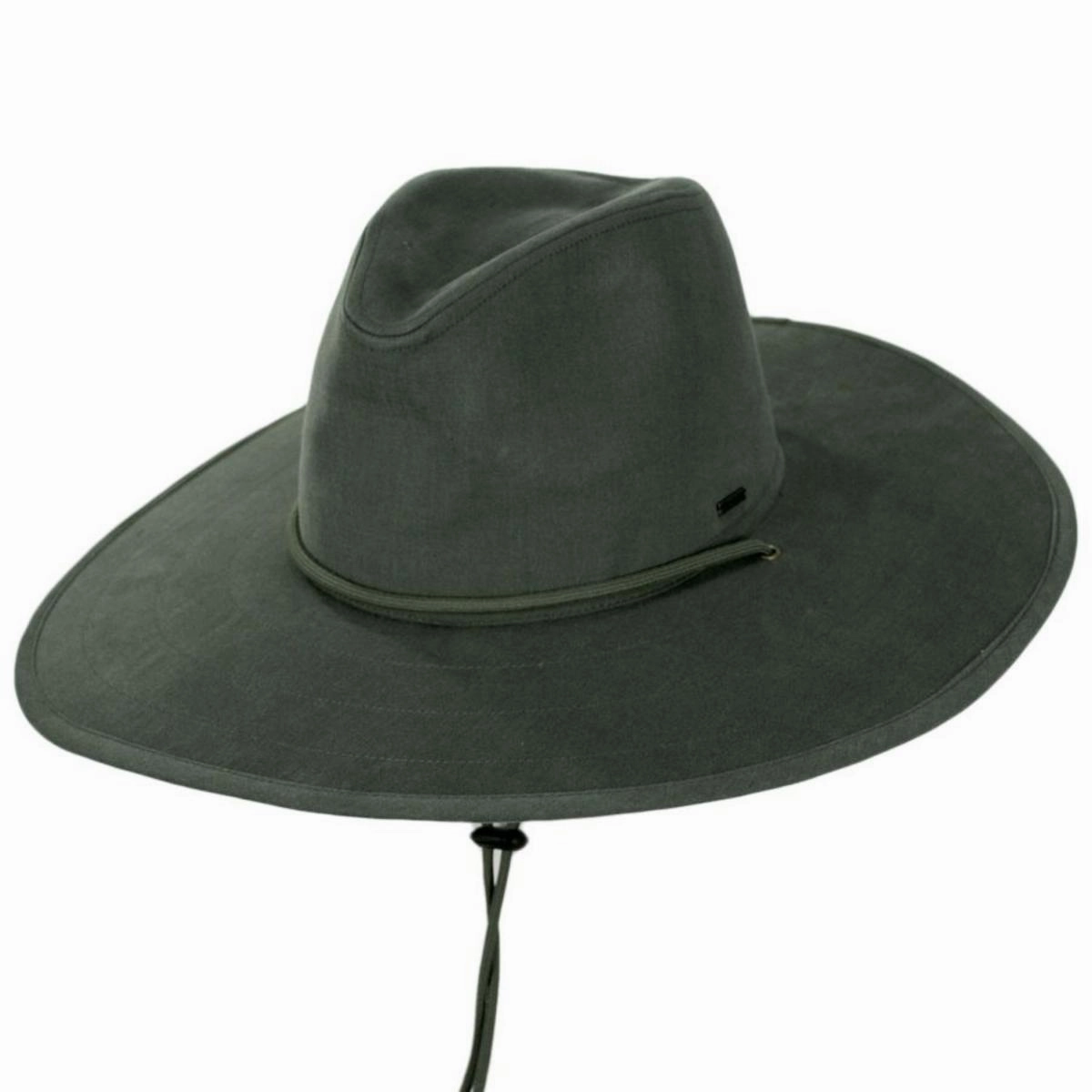 Field Cotton Aussie Sun Hat - Olive Green