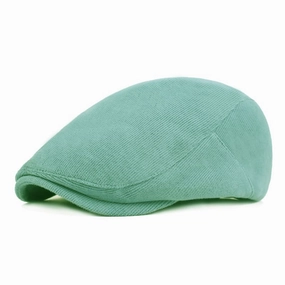 Figaro Corduroy Flat Cap