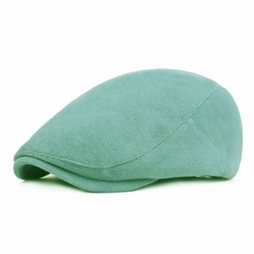 Figaro Corduroy Flat Cap
