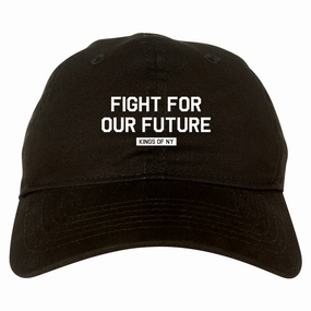 Fight For Our Future Rose Mens Dad Hat Cap