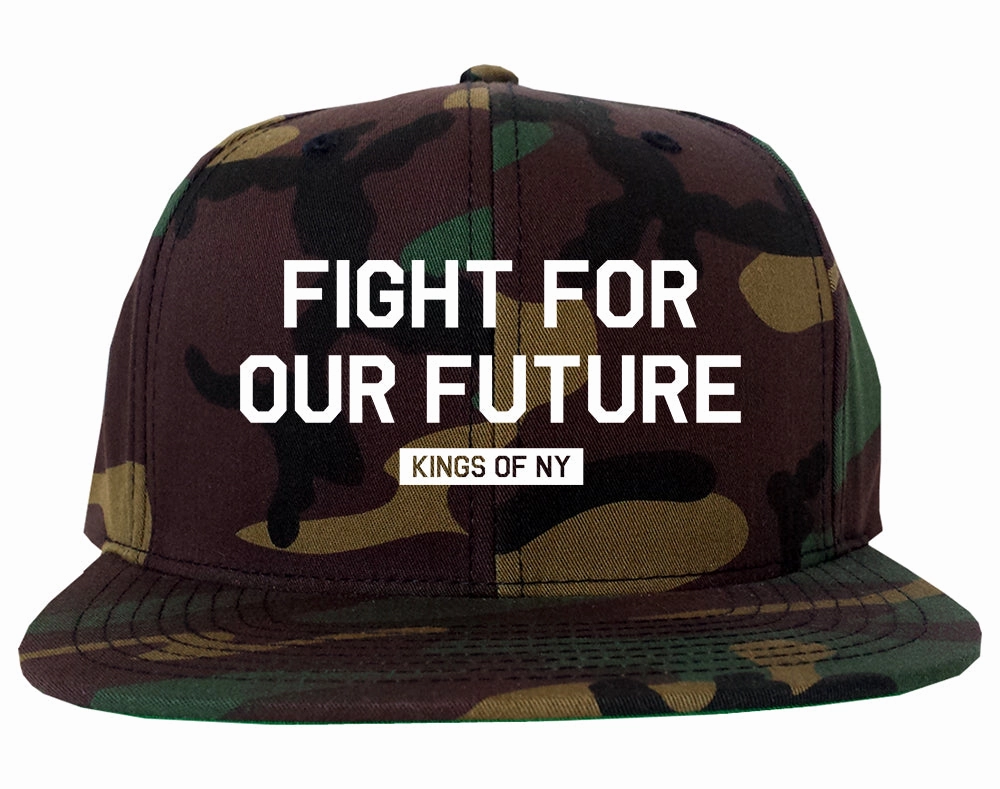Fight For Our Future Rose Mens Snapback Hat Cap