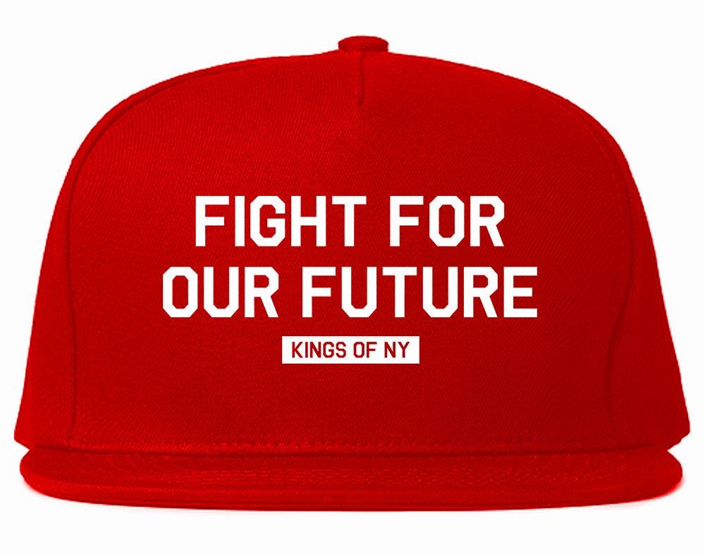Fight For Our Future Rose Mens Snapback Hat Cap