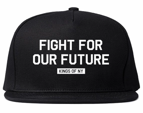 Fight For Our Future Rose Mens Snapback Hat Cap
