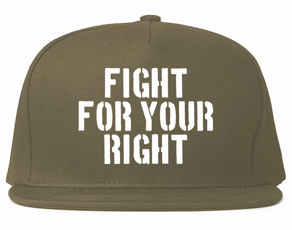Fight For Your Right Mens Snapback Hat