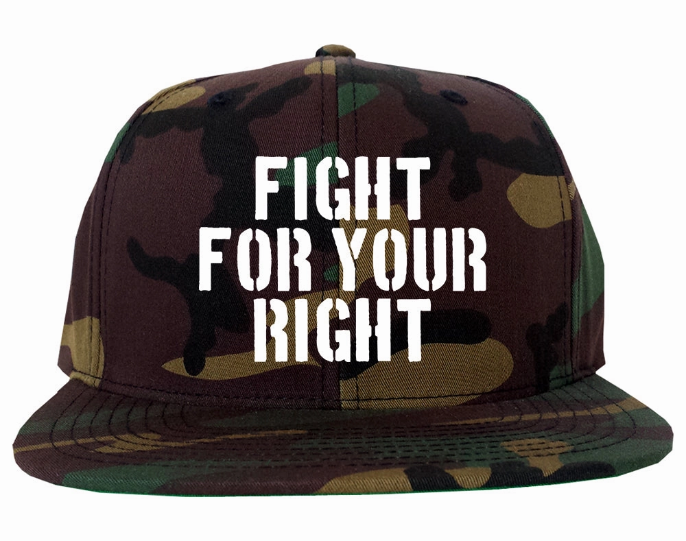 Fight For Your Right Mens Snapback Hat