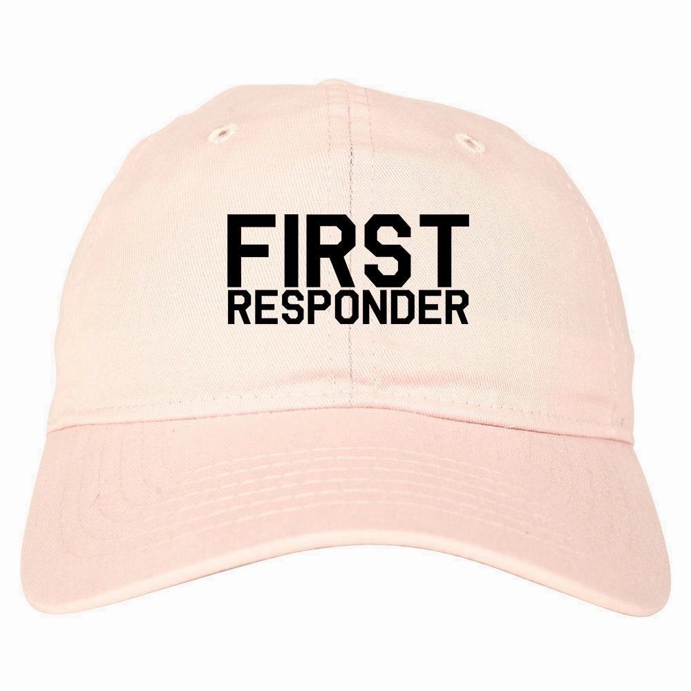 First Responder Firefighter Mens Dad Hat Baseball Cap