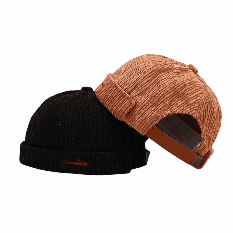 Fisherman Corduroy Docker Cap