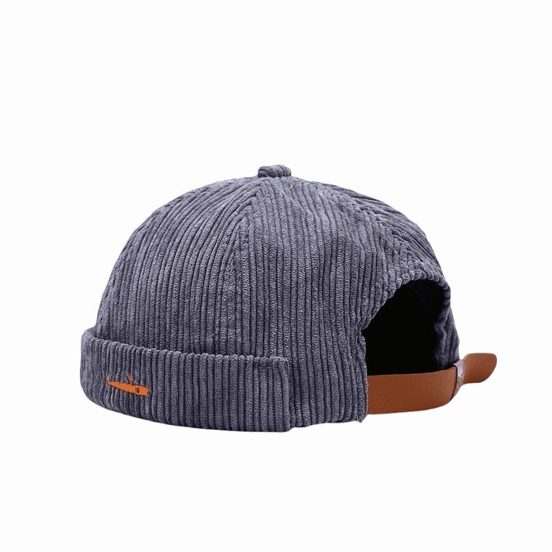 Fisherman Corduroy Docker Cap