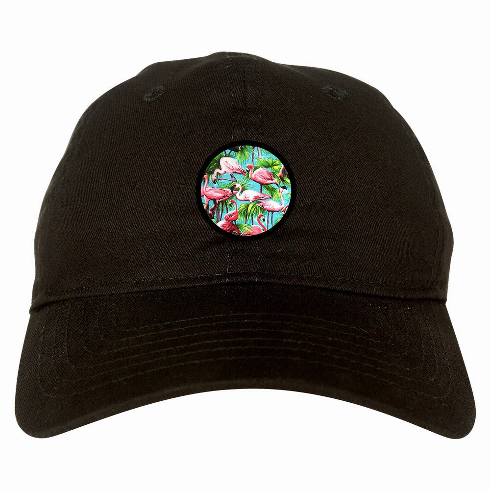 Flamingo Circle Dad Hat