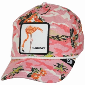 Flamingo Floater Snapback Baseball Cap